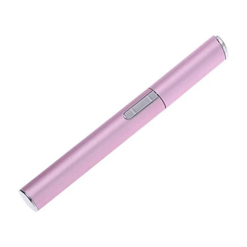Yüz Tüy Alma Makinesi -Pilli - Pembe - Kalem Tasarımlı - Pratik Kullanım