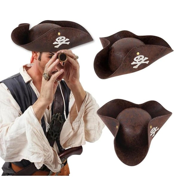 Vinleks Kaptan Jack Korsan Şapkası