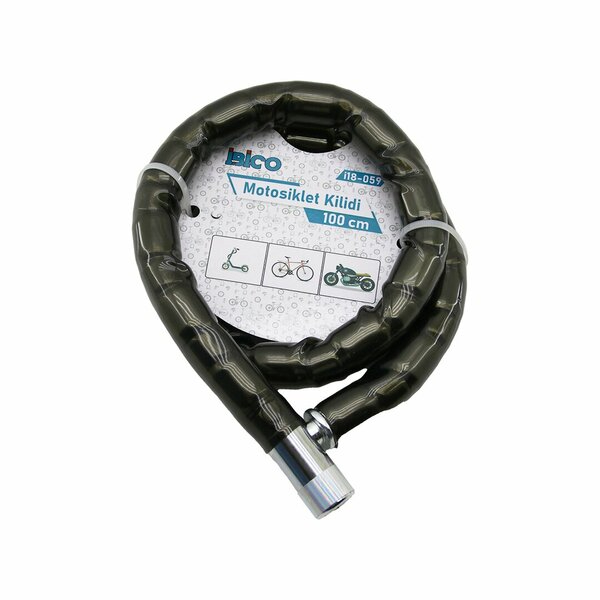 Motor Bisiklet Kilidi 22 mm x 100 cm